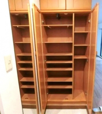 ご家族の履物がたっぷり収納出来ます。