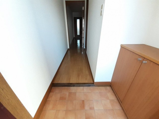 シンプルで使いやすい玄関です