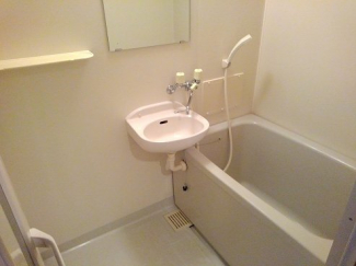 落ち着いた空間のお風呂です