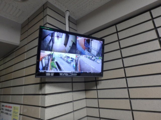 防犯カメラ完備