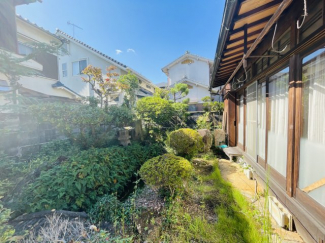 お庭でゆったりと過ごせます