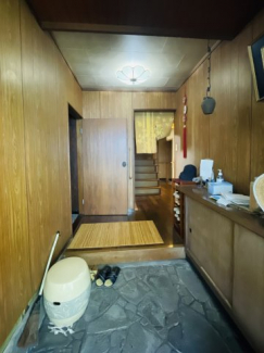 シンプルで使いやすい玄関です