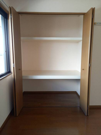 大きなスペースがあり、収納には困りません