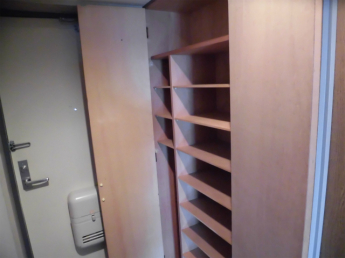 シューズボックス棚がたくさんあるので便利です☆