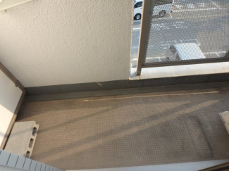陽当たり良好なバルコニーです