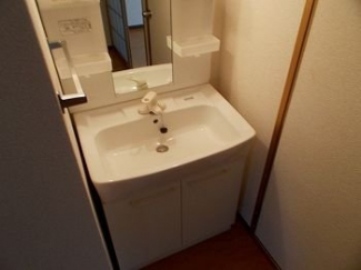 忙しい朝には欠かせない洗面所です