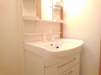 広い洗面スペース