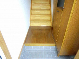 きれいな玄関です