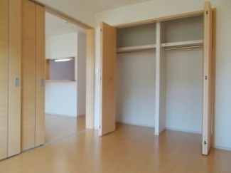 大きなスペースがあり、収納には困りません