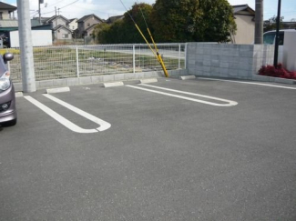 駐車場に車を止められます