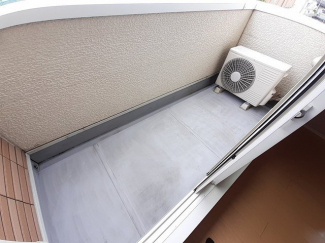 陽当たり良好なバルコニーです