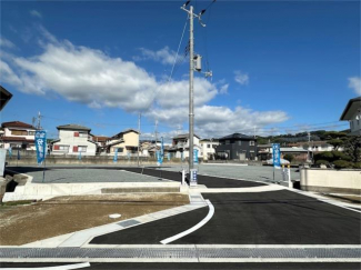 建具とアクセントクロスが美しく調和したリビング。色の重なりが