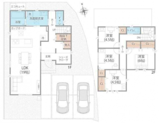２ＷＡＹの洗面脱衣室が叶えるスムーズな家事動線。水回りをまと