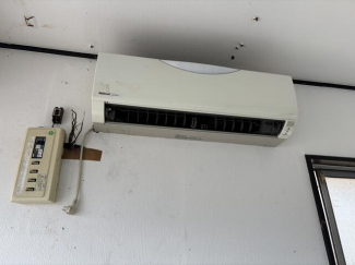 エアコン完備。