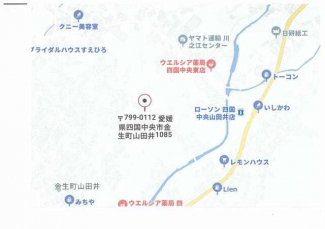 四国中央市金生町山田井の売地の画像