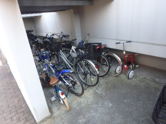 駐輪スペースです