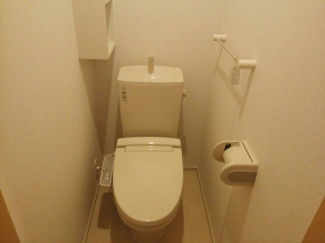 トイレもきれいです