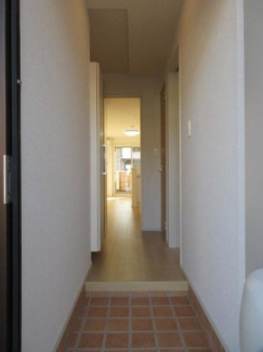 落ち着いた玄関です