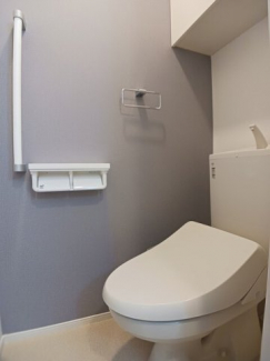 シンプルで使いやすいトイレです