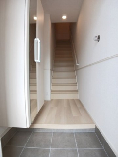 きれいな玄関です