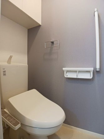 シンプルで使いやすいトイレです