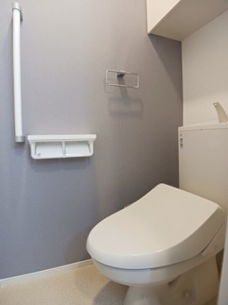 清潔感のあるトイレです