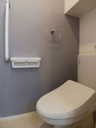 シンプルで使いやすいトイレです