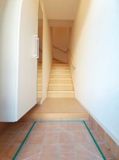 きれいな玄関です