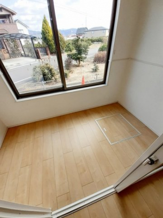 明るい室内です