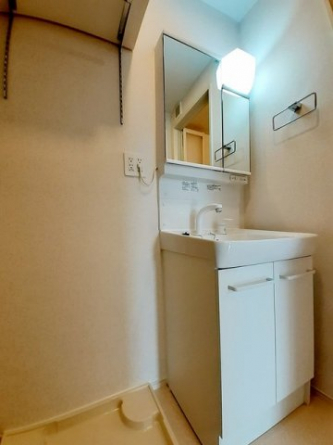 脱衣スペースもあります