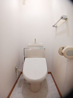 トイレもきれいです