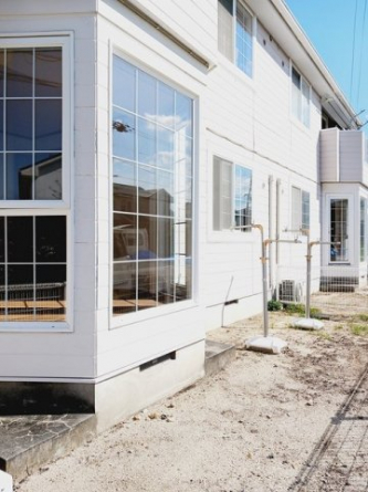 お庭が付いています