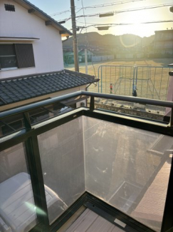 御津小学校が目の前