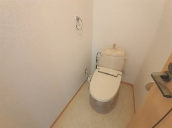 コンパクトで使いやすいトイレです