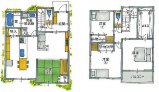 松山市小栗２丁目の新築一戸建ての画像
