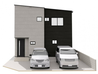 松山市小栗２丁目の新築一戸建ての画像