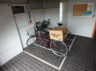 駐輪スペースです