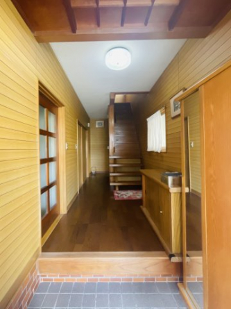 きれいな玄関です