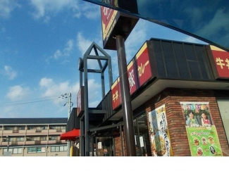 すき家丹南篠山口IC店様まで300m