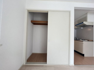 たっぷりとした収納スペースです