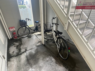 自転車置き場です