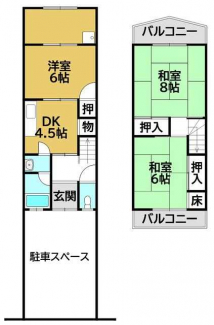中小森７貸家の画像