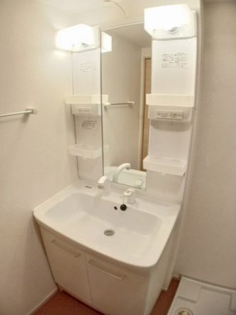 シャワー付き洗面台です