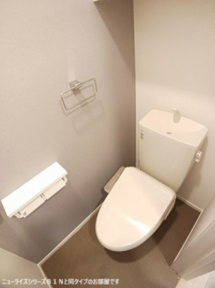 トイレもきれいです