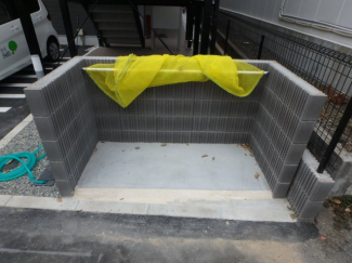 ゴミステーションです。