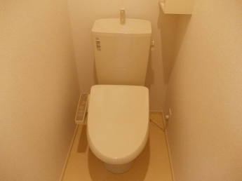 トイレもきれいです