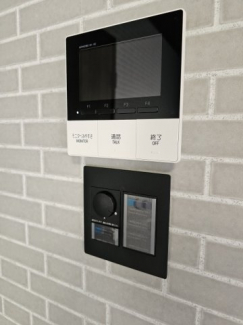 モニター付きインターホンで安心