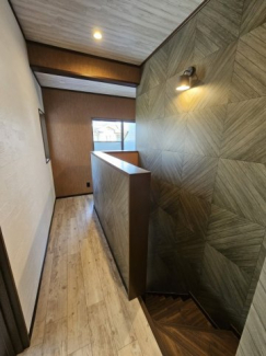 階段の踊り場です