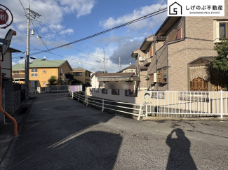 前面道路です。