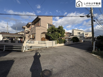 前面道路です。